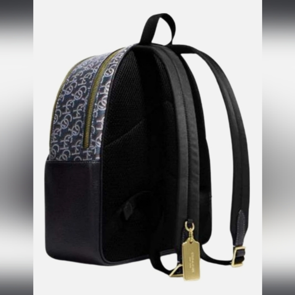 Coach Monogram Backpack Medium Size - Picture 9 of 16